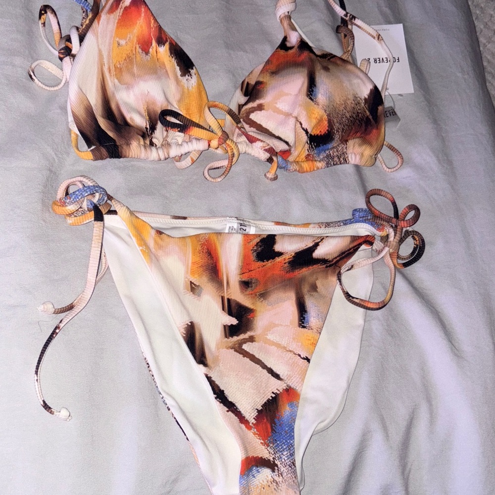 Colorful Abstract Bikini Set - Picture 2 of 6